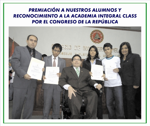 Premiación Congreso