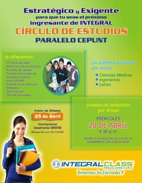 Circulo de Estudios paralelo CEPUNT