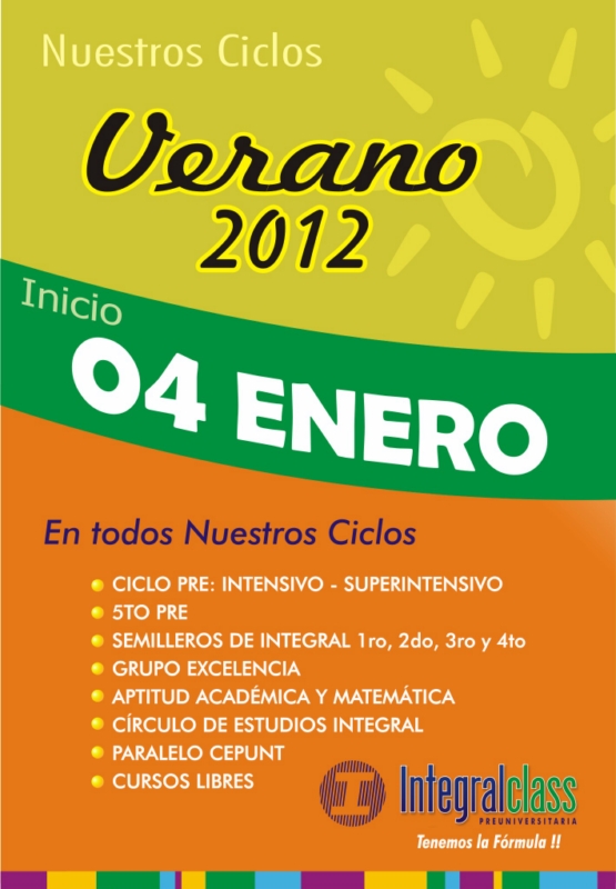 CICLO VERANO 2012