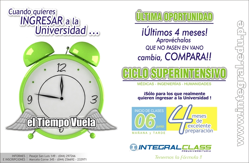 CICLO SUPERINTENSIVO 2012!