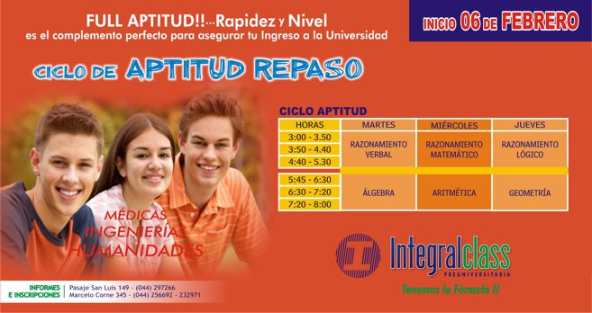 CICLO APTITUD REPASO