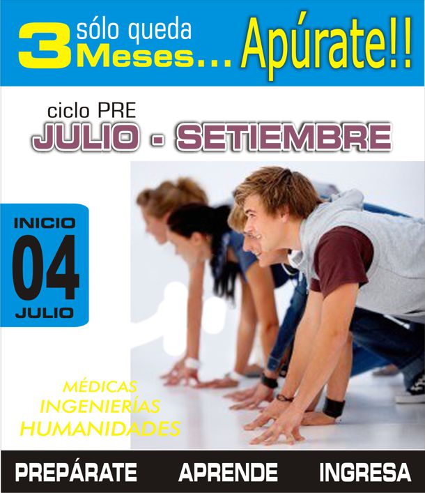 INICIO DE CICLO 4 DE JULIO 2012