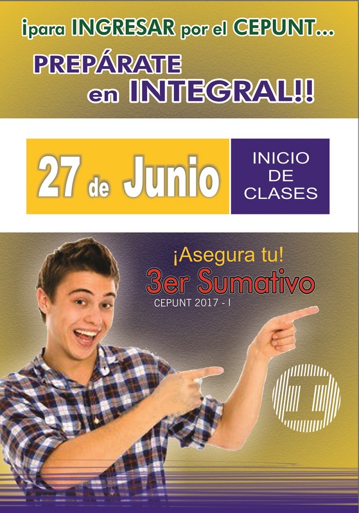  ¡ASEGURA TU INGRESO POR EL CEPUNT! 